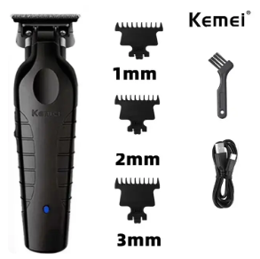 Professional Hair Clipper for Men – Titanium Cordless Trimmer