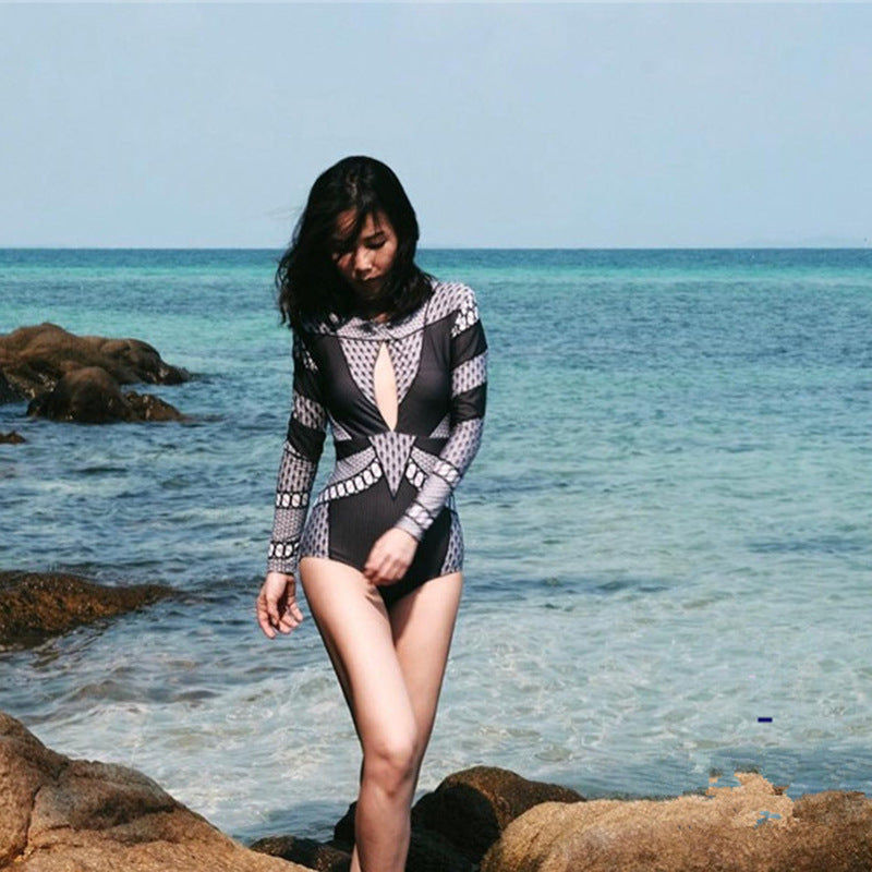 Rash-Guard Swimsuits