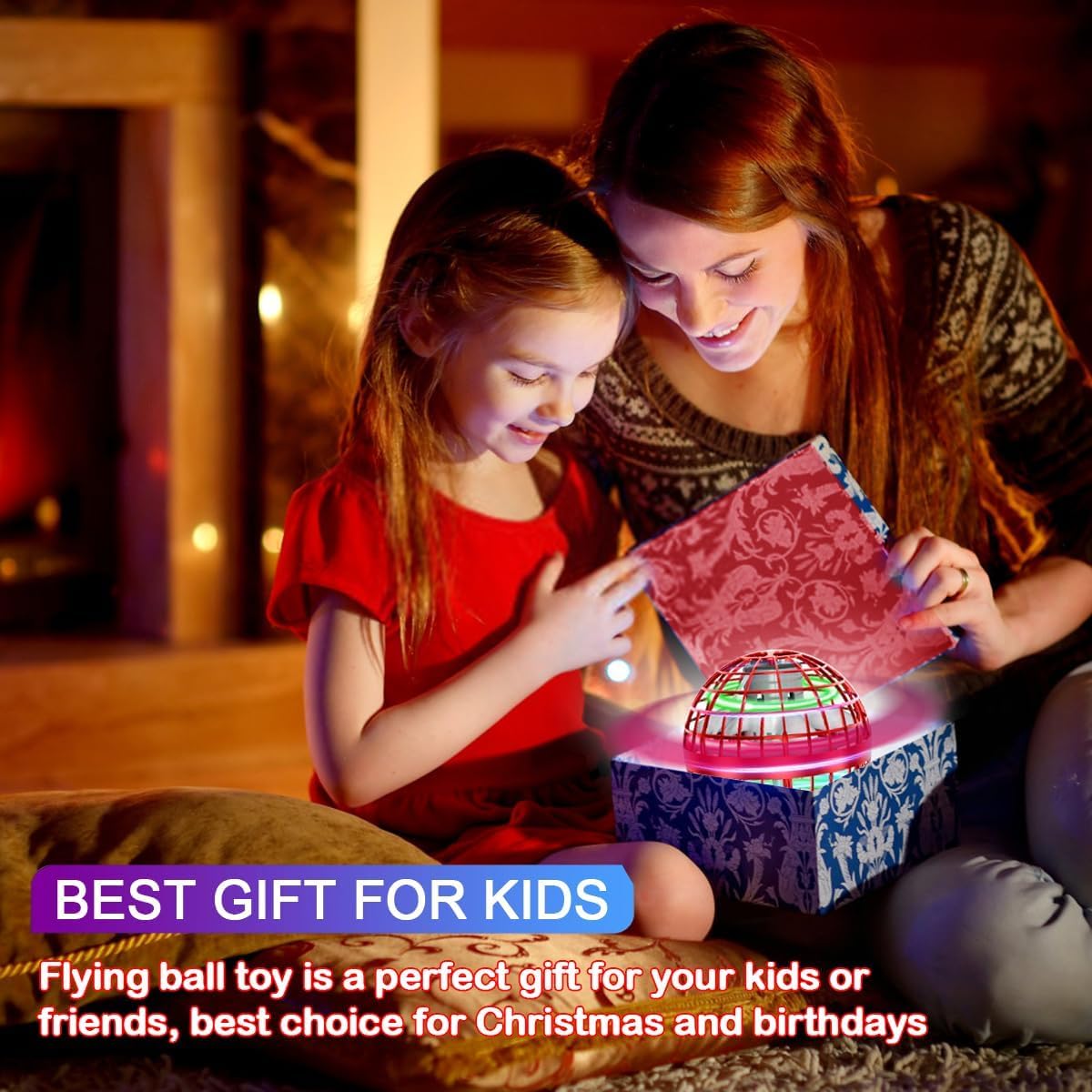 Flying Orb Ball Toy – Hand-Controlled LED Boomerang Hover Ball for Kids