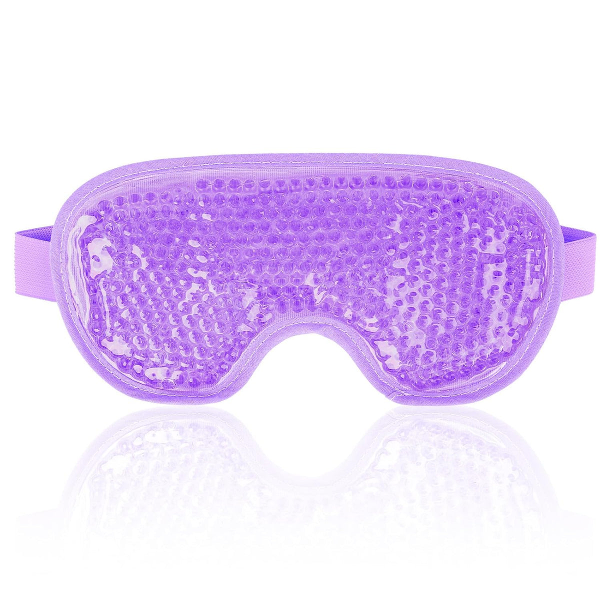 Gel Eye Mask for Puffy Eyes – Hot & Cold Reusable Cooling Eye Pad