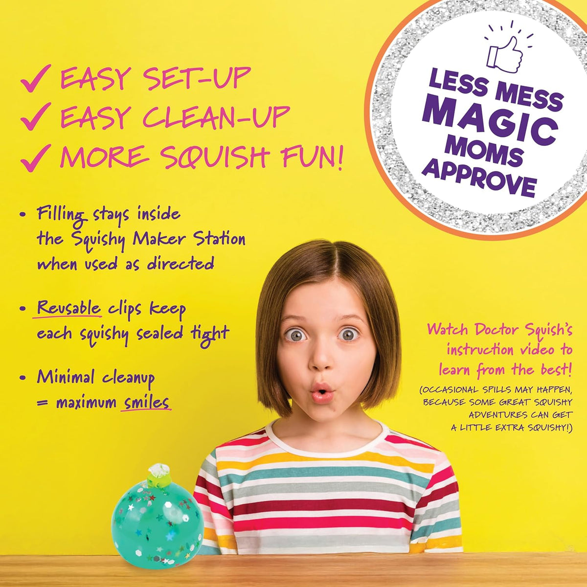 Glow in the Dark Squishy Maker Kit – DIY Set for Kids