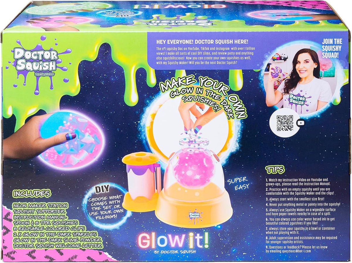 Glow in the Dark Squishy Maker Kit – DIY Set for Kids