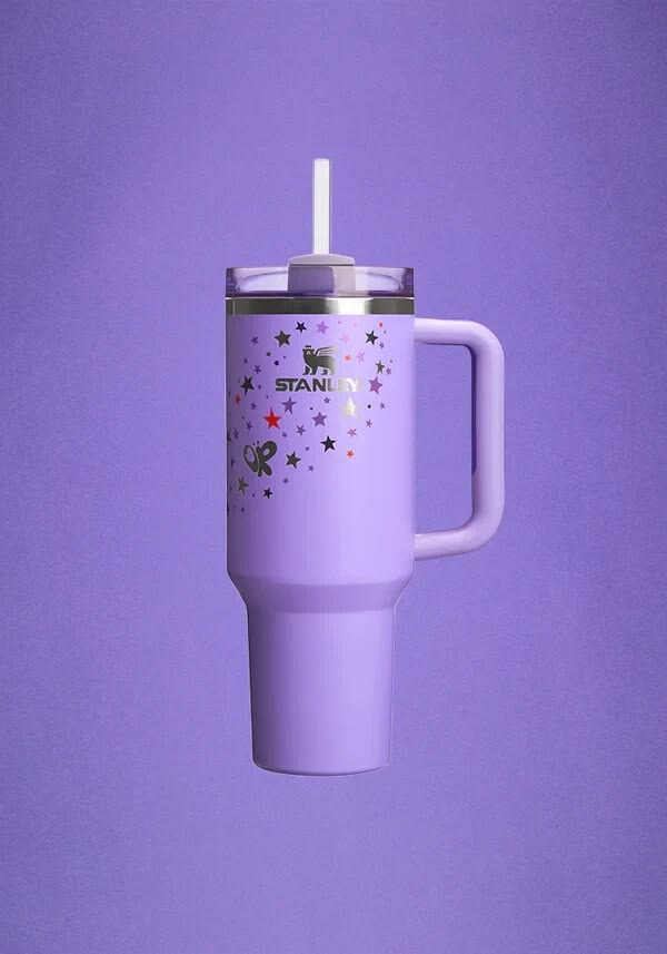 Stanley 40oz Quencher H2.0 Tumbler – Purple Star