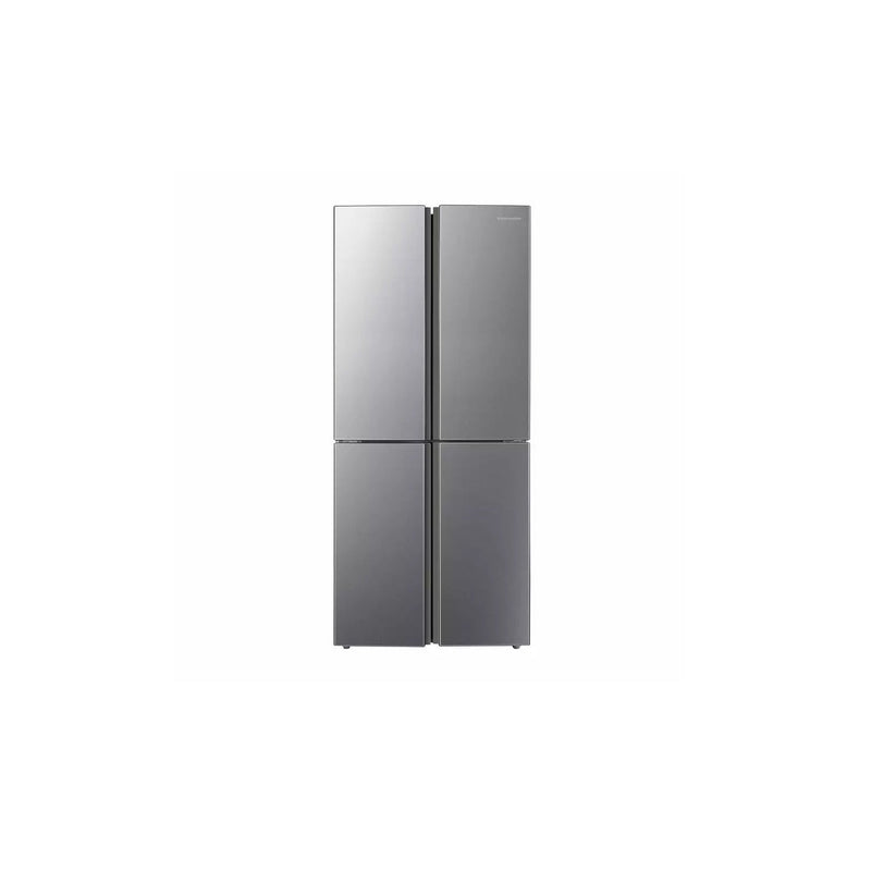 Fridgemaster MQ79394ES No Frost American Fridge Freezer Silver
