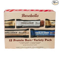 Barebells Protein Bars Variety Pack - 12 Count, 1.9oz Bars - Protein Snacks with 20g of High Protein - Chocolate Protein Bar with 1g of Total Sugars - Perfect on The Go Protein Snack & Breakfast Bars