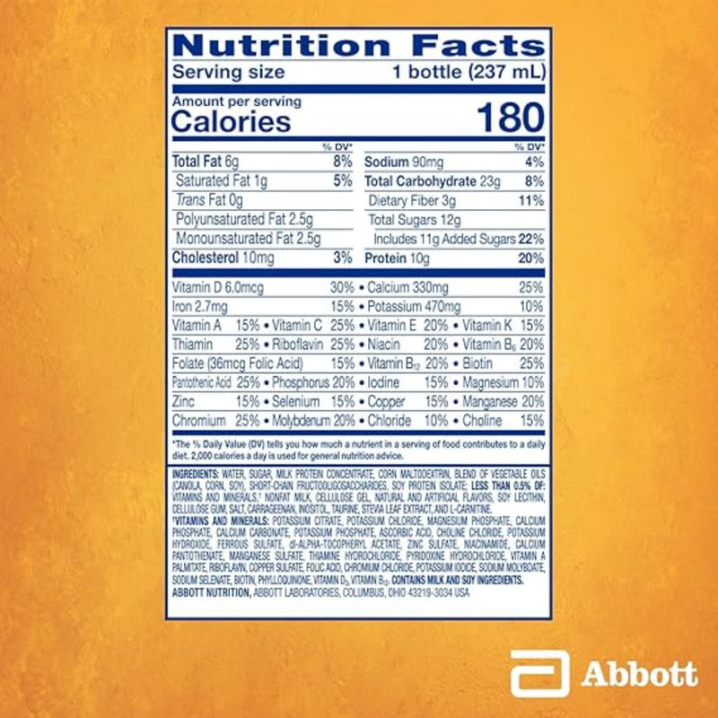 PediaSure SideKicks, Kids Protein Shake, With Key Nutrients and Protein to Help Kids Catch Up on Growth and Fill Nutrient Gaps, Vanilla, 8-fl-oz Bottle, Pack of 24