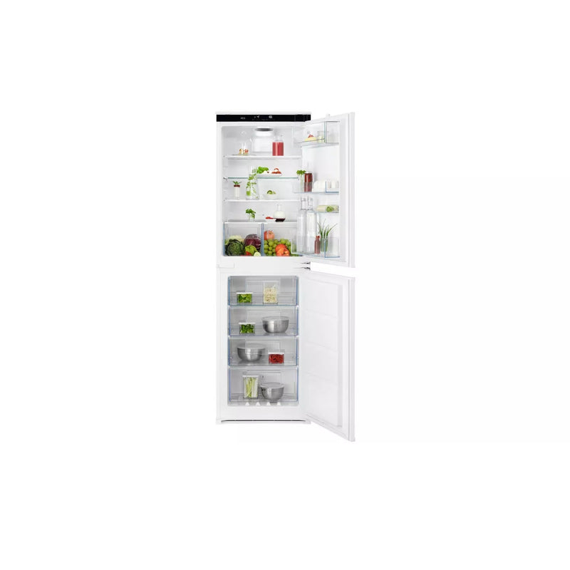 AEG OSC6T185ES Integrated No Frost Fridge Freezer White