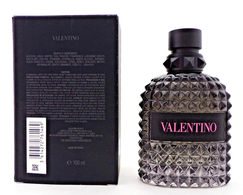 Valentino Uomo Born In Roma Eau de Toilette for Men – 3.4 oz / 100 ml