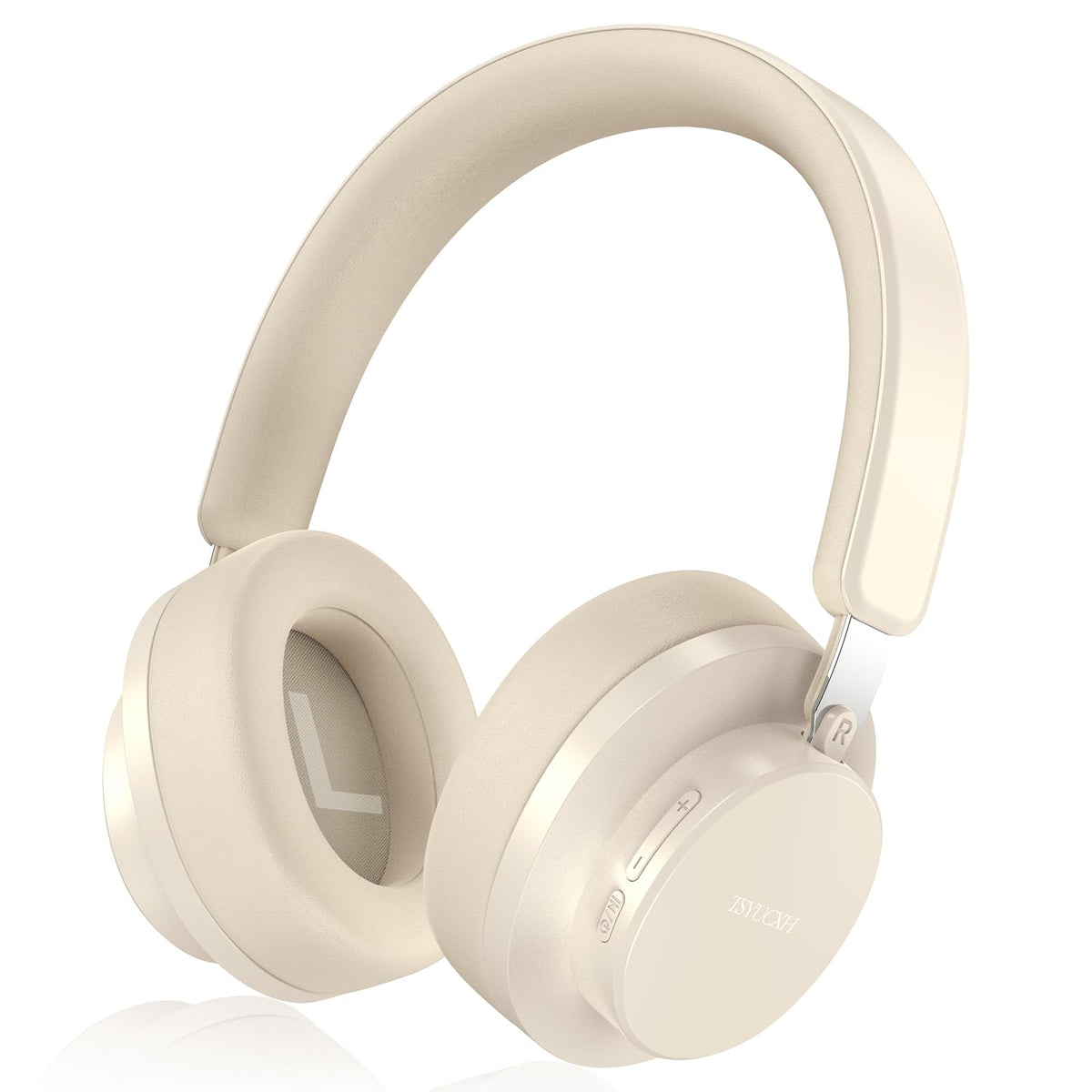 Electronics & Tech collection featuring Wireless ANC Headphones — 65H Playtime, Over-Ear with Mic (Beige)