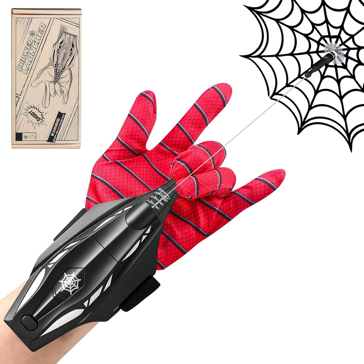 Toys & Gifts collection featuring Web Shooter Wrist Toy | Magnetic & Suction Launcher for Kids Role-Play