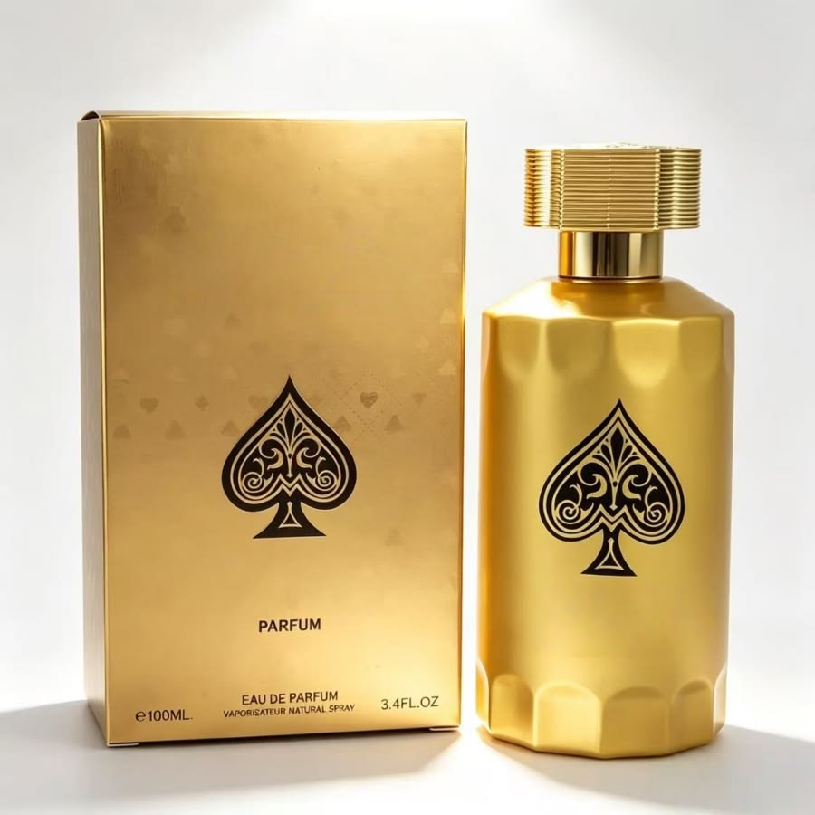 Jo Milano Game of Spades King EDP 3.4 oz – Unisex Fresh Amber Fragrance