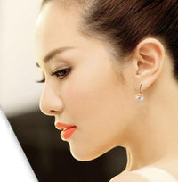 Simple Pearl Earrings