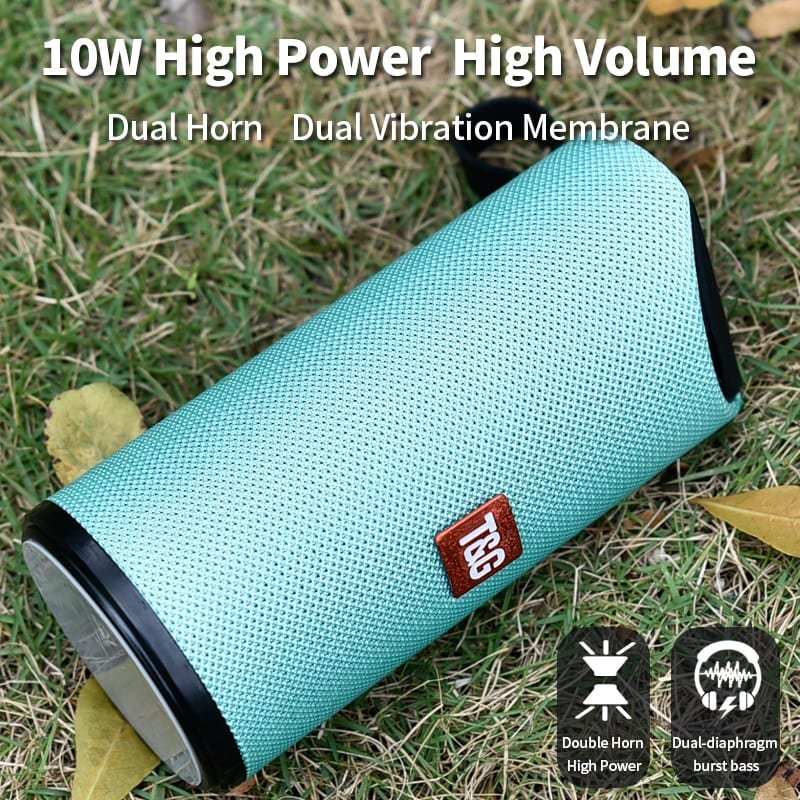 Portable Bluetooth Speaker with FM Radio & SD Card