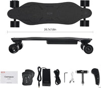 Meepo Campus Electric Skateboard | Beginner E-Skateboard with Remote, 15.5 mph