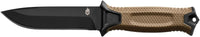 Gerber StrongArm Serrated Fixed Blade Knife – Coyote Brown