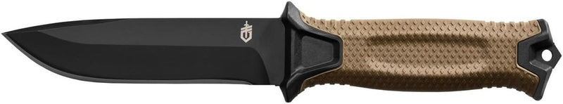 Gerber StrongArm Serrated Fixed Blade Knife – Coyote Brown