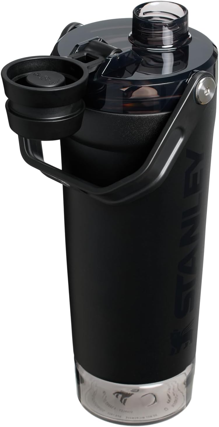 Insulated Stainless Steel Protein Shaker Bottle – Leakproof