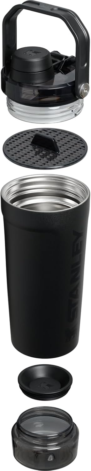 Insulated Stainless Steel Protein Shaker Bottle – Leakproof
