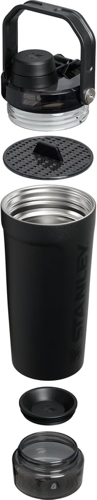 Insulated Stainless Steel Protein Shaker Bottle – Leakproof