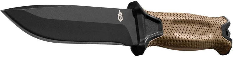 Gerber StrongArm Serrated Fixed Blade Knife – Coyote Brown