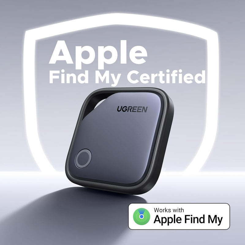 Bluetooth Tracker Tag 4-Pack – Works with Apple Find My, Key & Wallet Finder