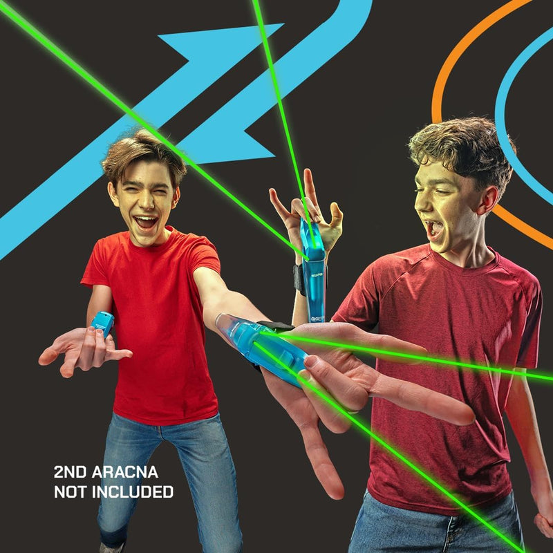 Glow-in-the-Dark String Shooter Toy | Web Shooter Trick Launcher for Kids