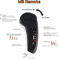 Meepo Campus Electric Skateboard | Beginner E-Skateboard with Remote, 15.5 mph