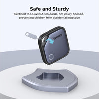 Bluetooth Tracker Tag 4-Pack – Works with Apple Find My, Key & Wallet Finder