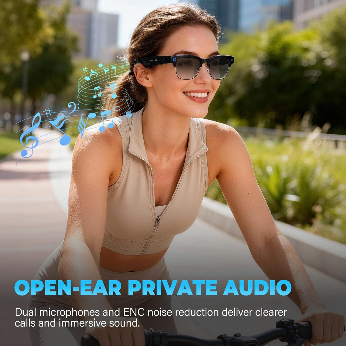 Smart Glasses with Camera | 4K Video, Open-Ear Audio & AI Translation