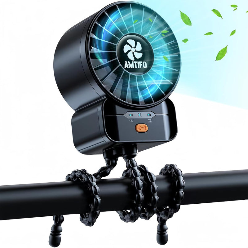 Clip-On Stroller Fan – Rechargeable Portable Baby Fan with Bladeless Design