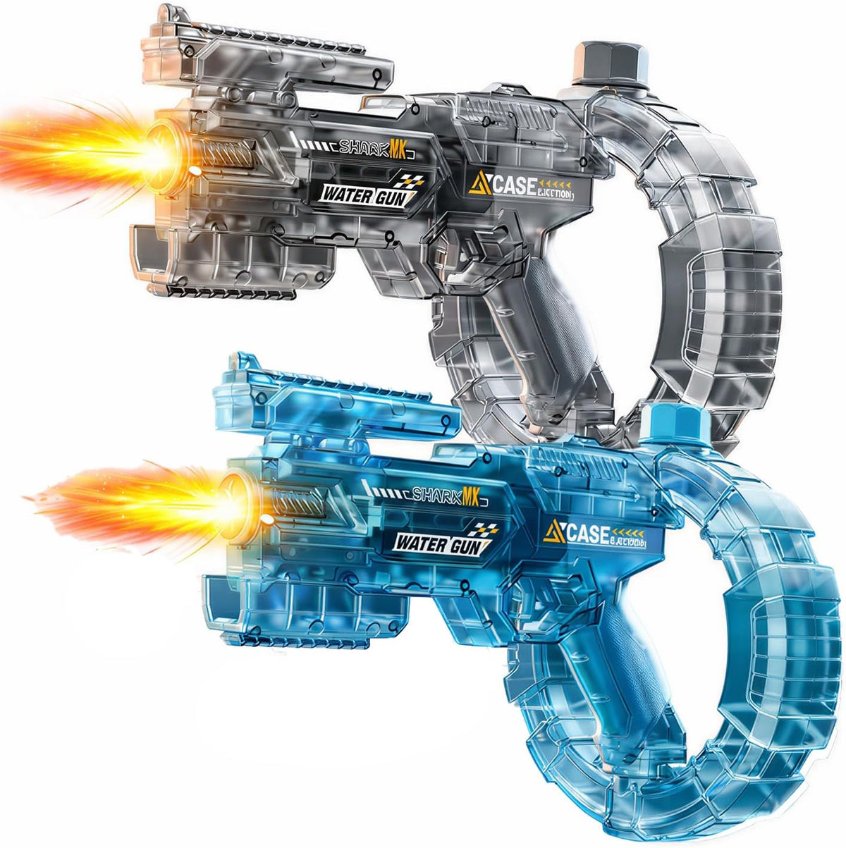 Electric Water Gun – Automatic Rechargeable Water Blaster with LED Lights