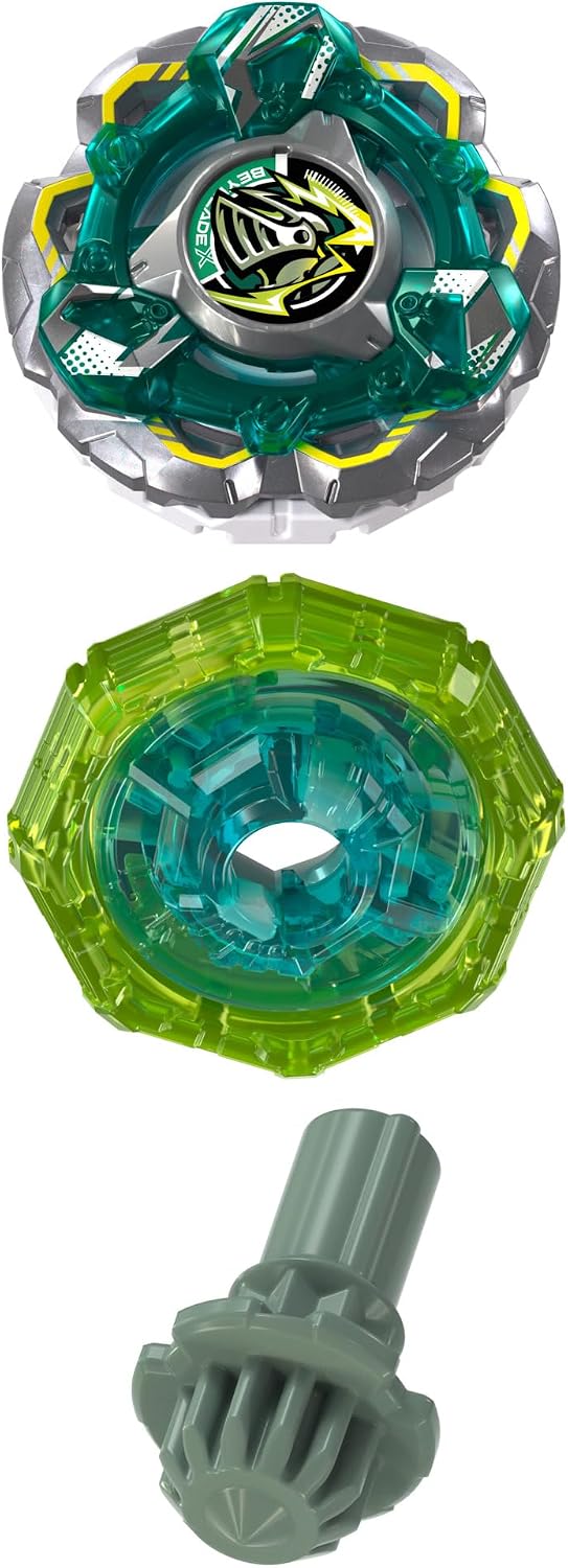 Beyblade X CX Infinity Fortress Knight – Defense Spinning Top & Launcher Set