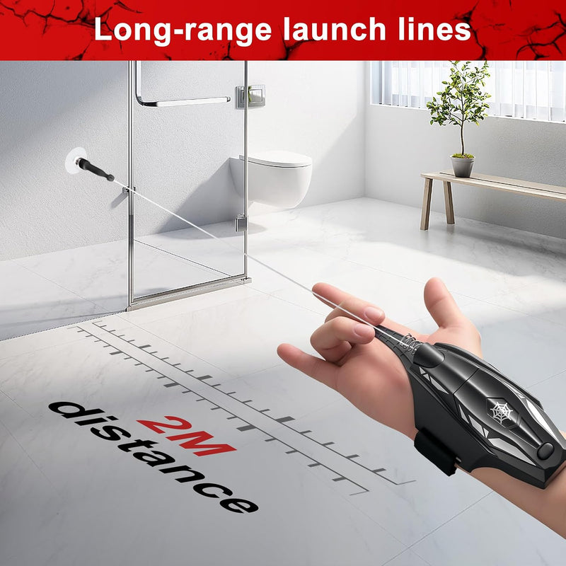 Web Shooter Wrist Toy | Magnetic & Suction Launcher for Kids Role-Play