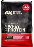 Optimum Nutrition Gold Standard 100% Whey Protein Powder – Delicious Strawberry, 10 Pound