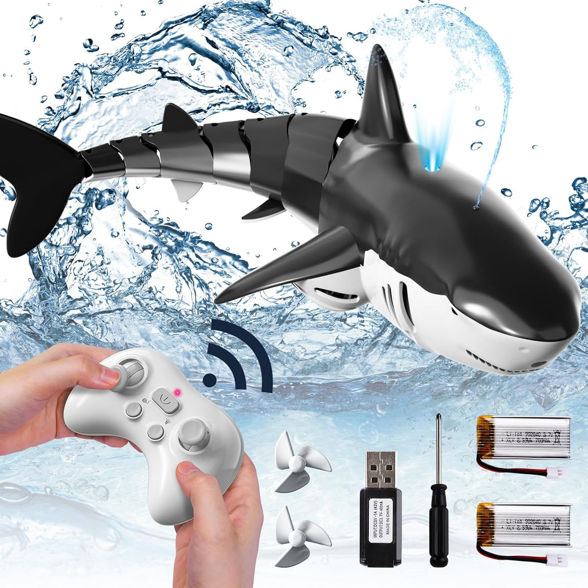 Remote Control Shark Pool Toy – RC Water Toy for Kids