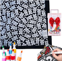 DIY Coloring Blanket With Markers My Modern Mart