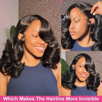 Body Wave Short Human Hair Wigs