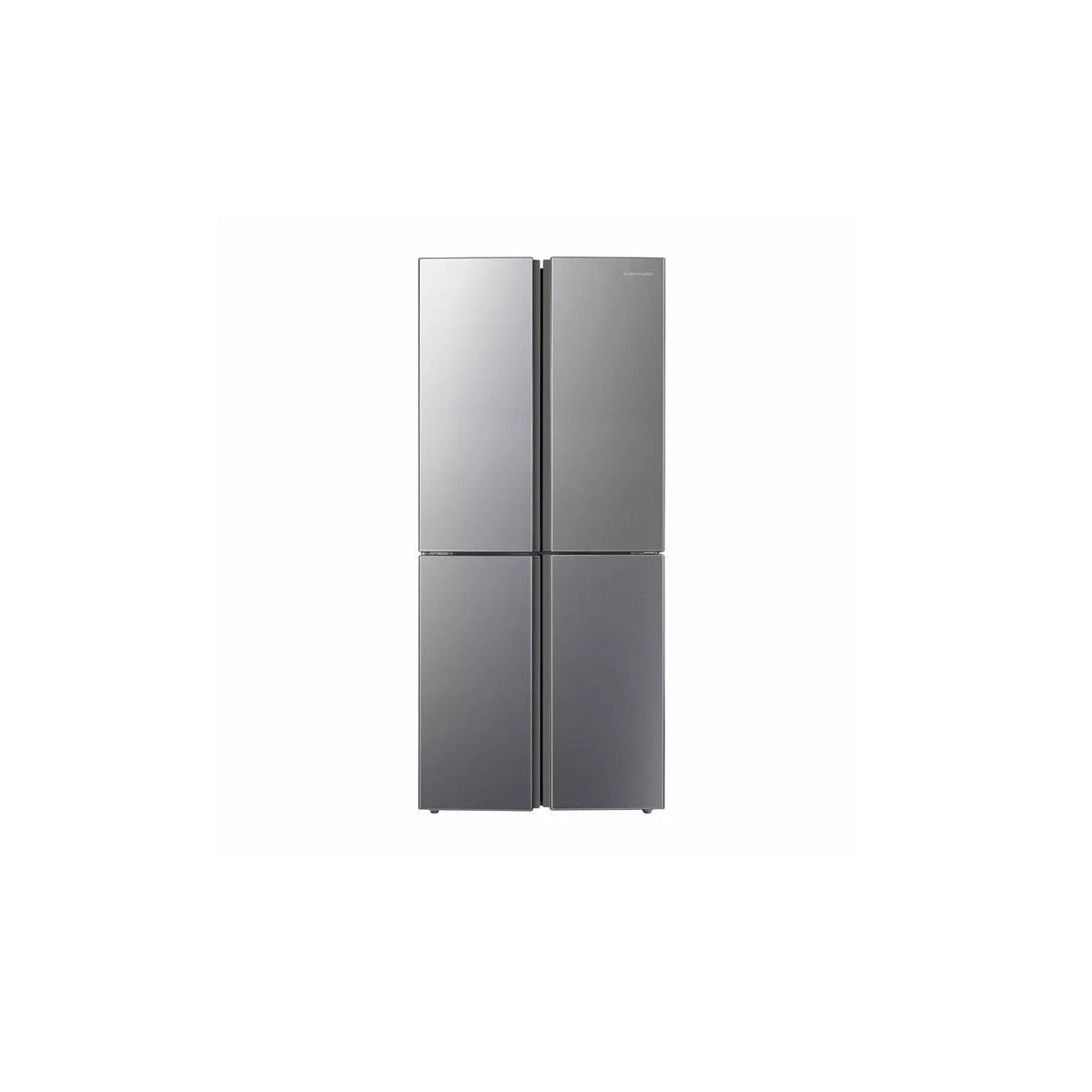 Fridgemaster MQ79394ES No Frost American Fridge Freezer Silver