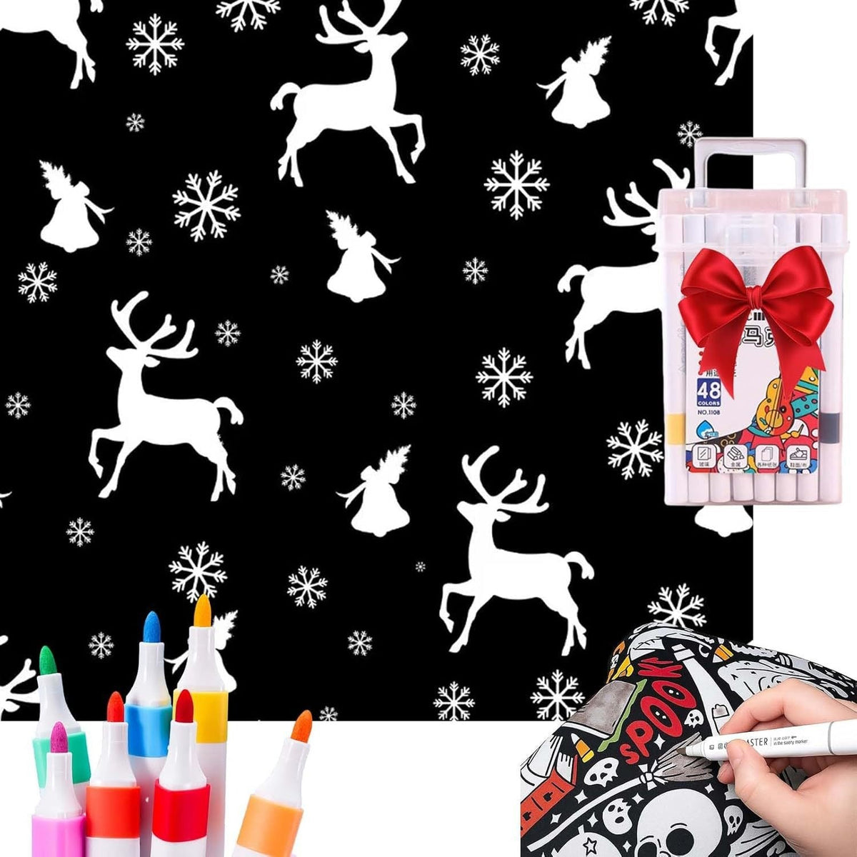 DIY Coloring Blanket With Markers My Modern Mart