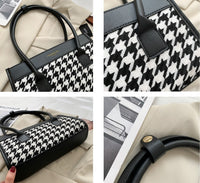 Versatile Plaid Hand Carry Bags
