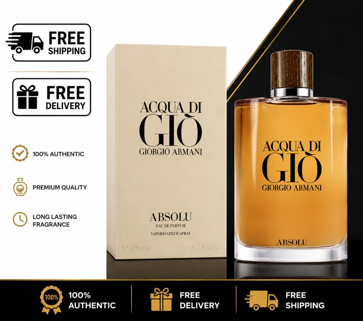 Giorgio Armani Acqua di Giò Absolu EDP for Men 200ml