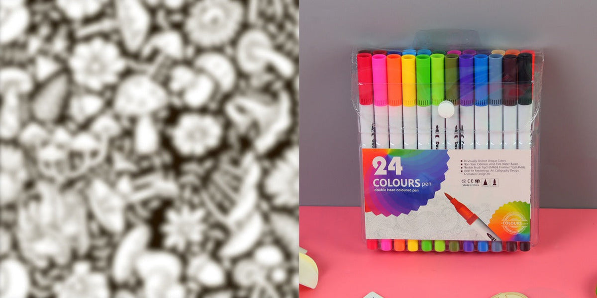 DIY Coloring Blanket With Markers My Modern Mart