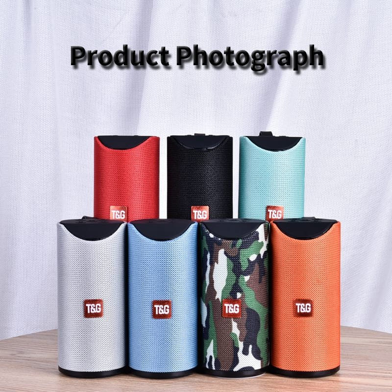 Portable Bluetooth Speaker with FM Radio & SD Card