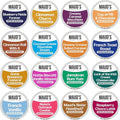Maud's Super Flavored Coffee Pods Variety Pack, 80 ct, 16 Assorted Flavors, Medium Roast Flavored Coffee in Recyclable Single Serve Pods – 100% Arabica Beans, Compatible with Keurig K Cups Maker