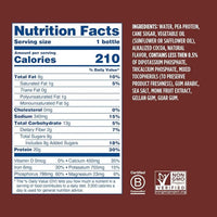 Ripple Vegan Protein Shake | Chocolate | 20g Nutritious Plant Based Pea Protein | Shelf Stable | No GMOs, Soy, Nut, Gluten, Lactose | 12 Oz, 12 Pack