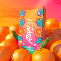 Alani Nu ORANGE KISS Energy Sticks, Energy Drink Powder, 200mg Caffeine, Pre Workout Performance with Antioxidants, On-The-Go Drink Mix, Biotin, B Vitamins, Zero Sugar, 5-10 Calories, 10 Pack