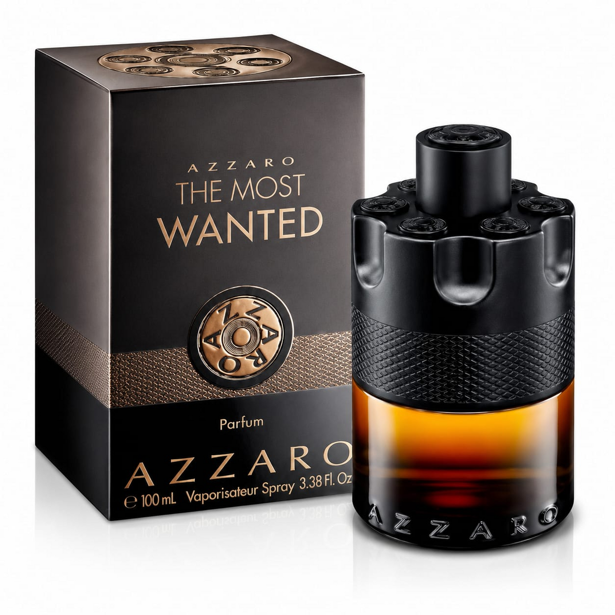 Azzaro The Most Wanted Parfum for Men – 3.38 fl oz / 100 ml Spray