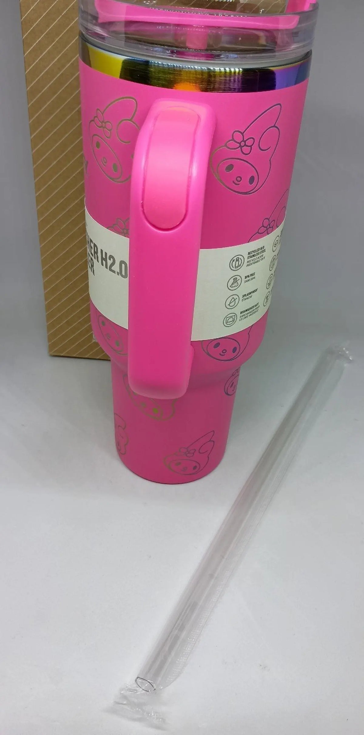 Stanley x Sanrio My Melody 40oz Tumbler – Hot Pink