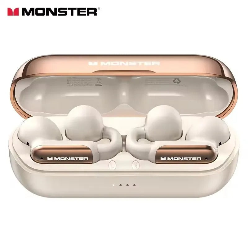 Monster AC601 Open-Ear Wireless Earbuds – 39H Battery