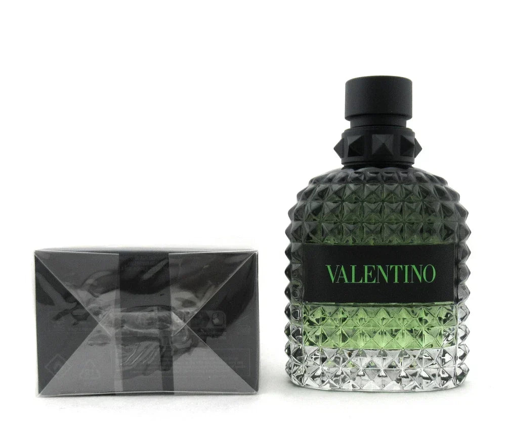 Valentino Uomo Born In Roma Green Stravaganza Eau de Toilette for Men – 3.4 oz / 100 ml | New
